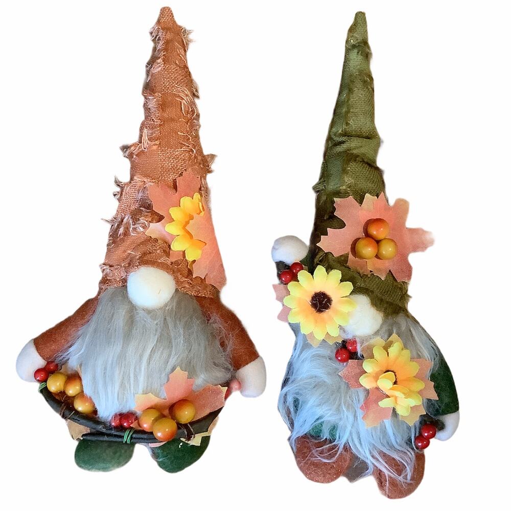 Gnome Fall decor 2pc